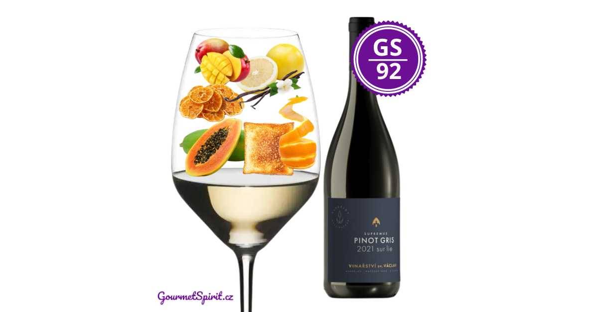 Vinařství Václav Pinot gris Supremus 2021
