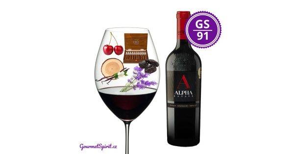 <B>Ktima (Estate) Alpha - SMX Červené (S. M. X.) 2020, Řecko </B><BR> Plné komplexní červené cuvée francouzských odrůd Syrah a Merlot s původní řeckou odrůdou Xinomavro