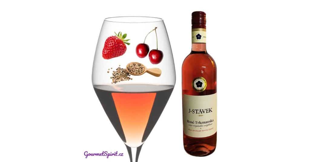 Jan Stávek Rosé Trkmanska 2022 | GourmetSpirit.cz