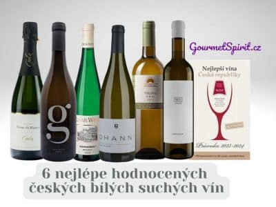 Nejlepší česká bílá suchá vína – degustační sada oceněných vín podle Wine & Degustation