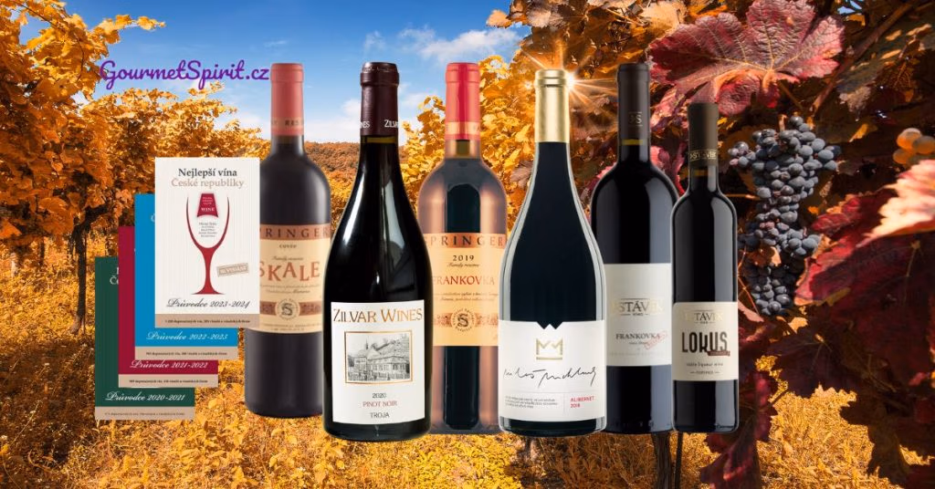 Degustační sada nejlepší červená vína ČR