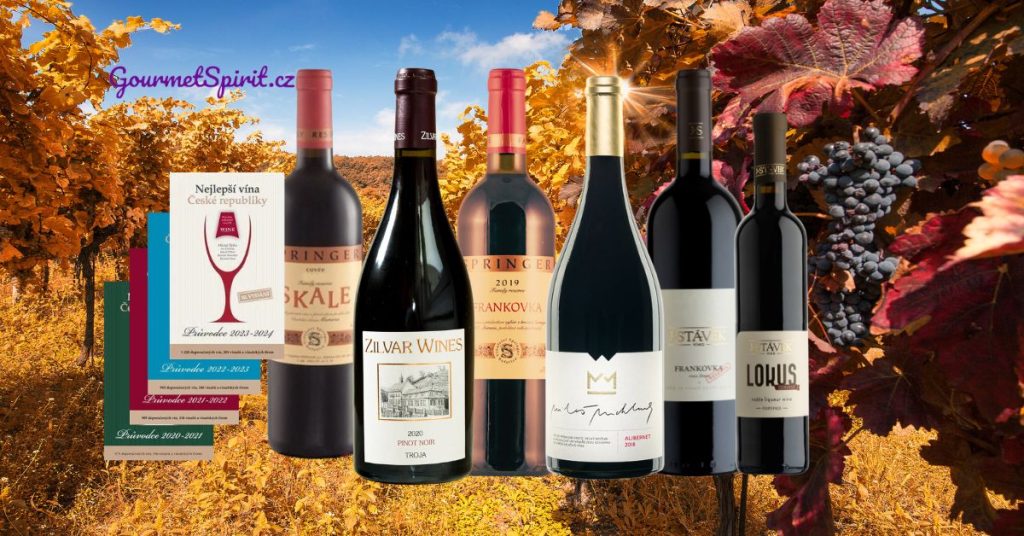 Degustační sada nejlepší červená vína ČR