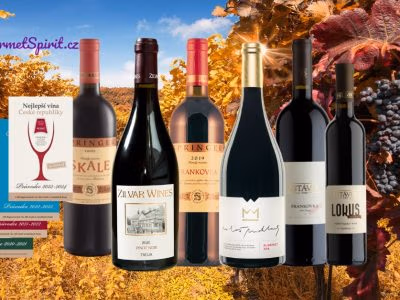 Degustační sada nejlepší červená vína ČR