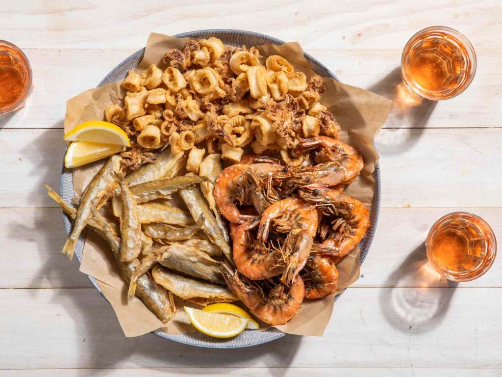 Sherry a jídlo: Fritto misto