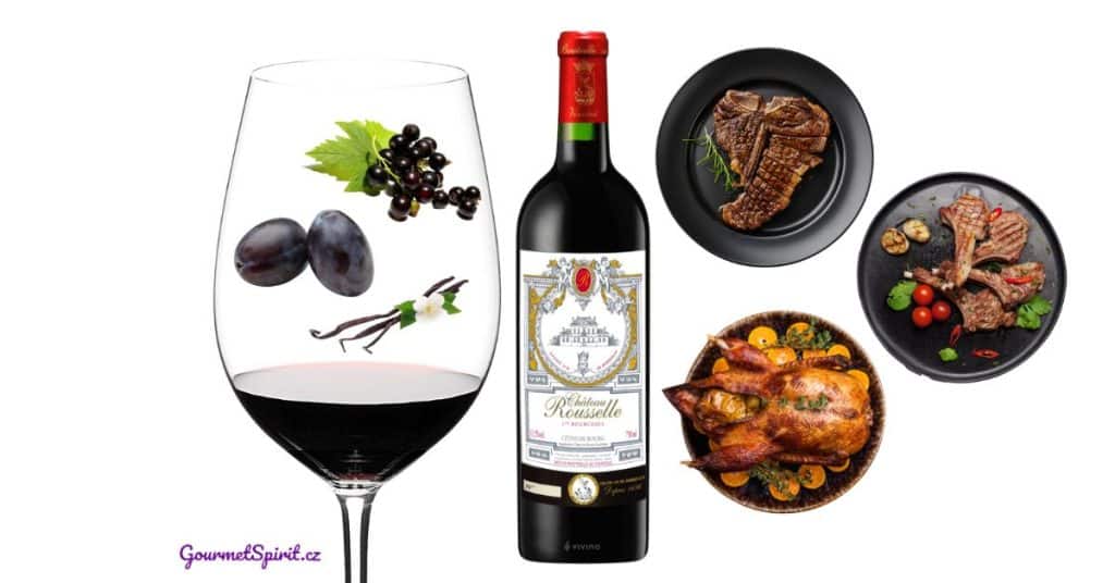 Chateau Rousselle Tradition | Párování s jídlem podle Gourmetspirit.cz