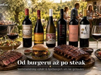 Červená vína ke grilování - Sada vín pro párování s jídlem | Gourmetspirit.cz