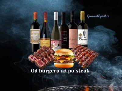Červená vína ke grilování - Sada vín pro párování s jídlem | Gourmetspirit.cz