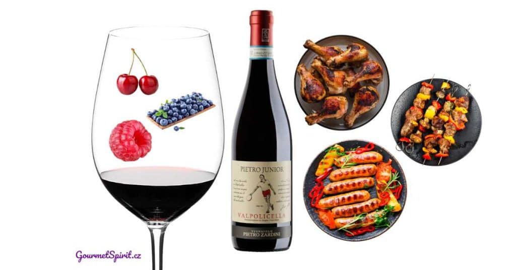 Pietro Zardini Valpolicella DOC | Párování s jídlem podle Gourmetspirit.cz