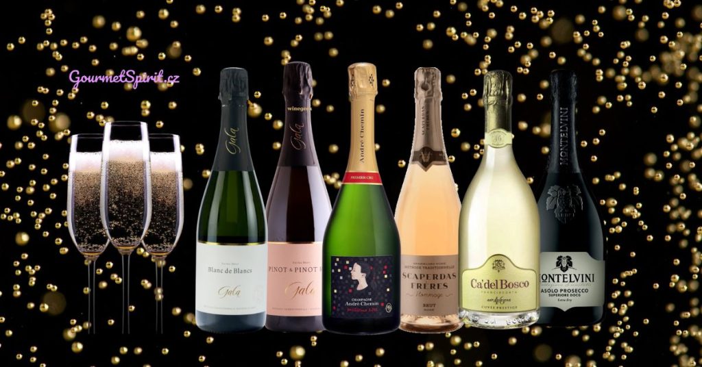Degustační sada Nejslavnější šumivá vína Evropy vs Morava
