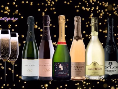 Degustační sada Nejslavnější šumivá vína Evropy vs Morava