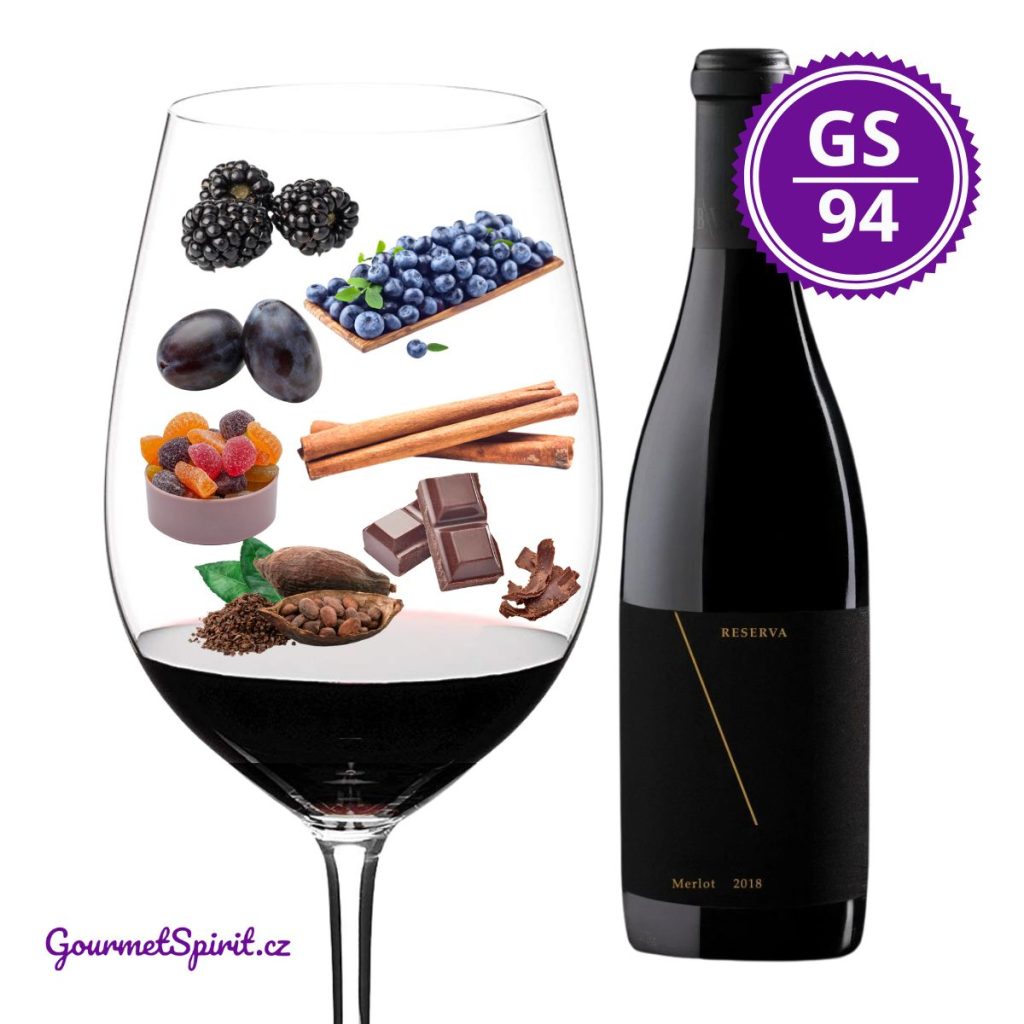 BV vinařství Merlot Reserva 2018