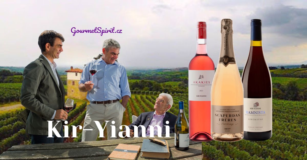 Kir Yianni, resp. Kir-Yianni na GourmetSpirit.cz