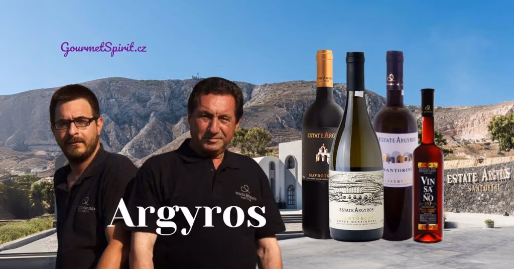 víno Argyros, řecké víno Santorini
