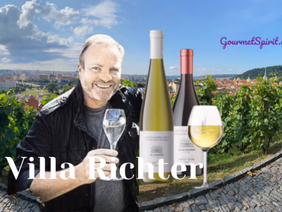 Villa Richter, vína z Pražského hradu