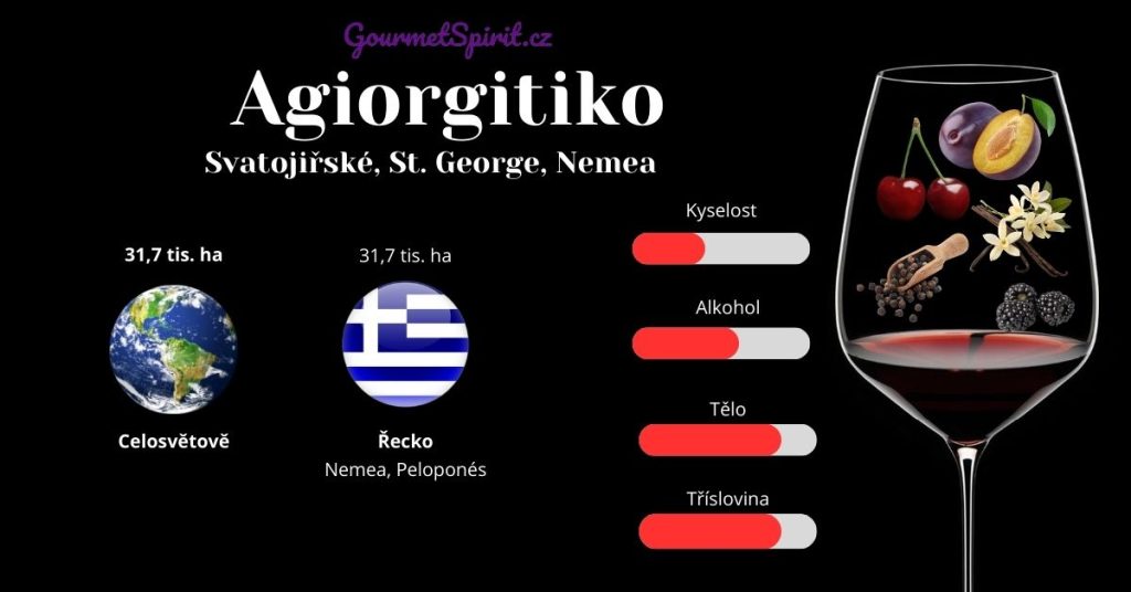 víno Agiorgitiko infografika podle gourmetspirit.cz