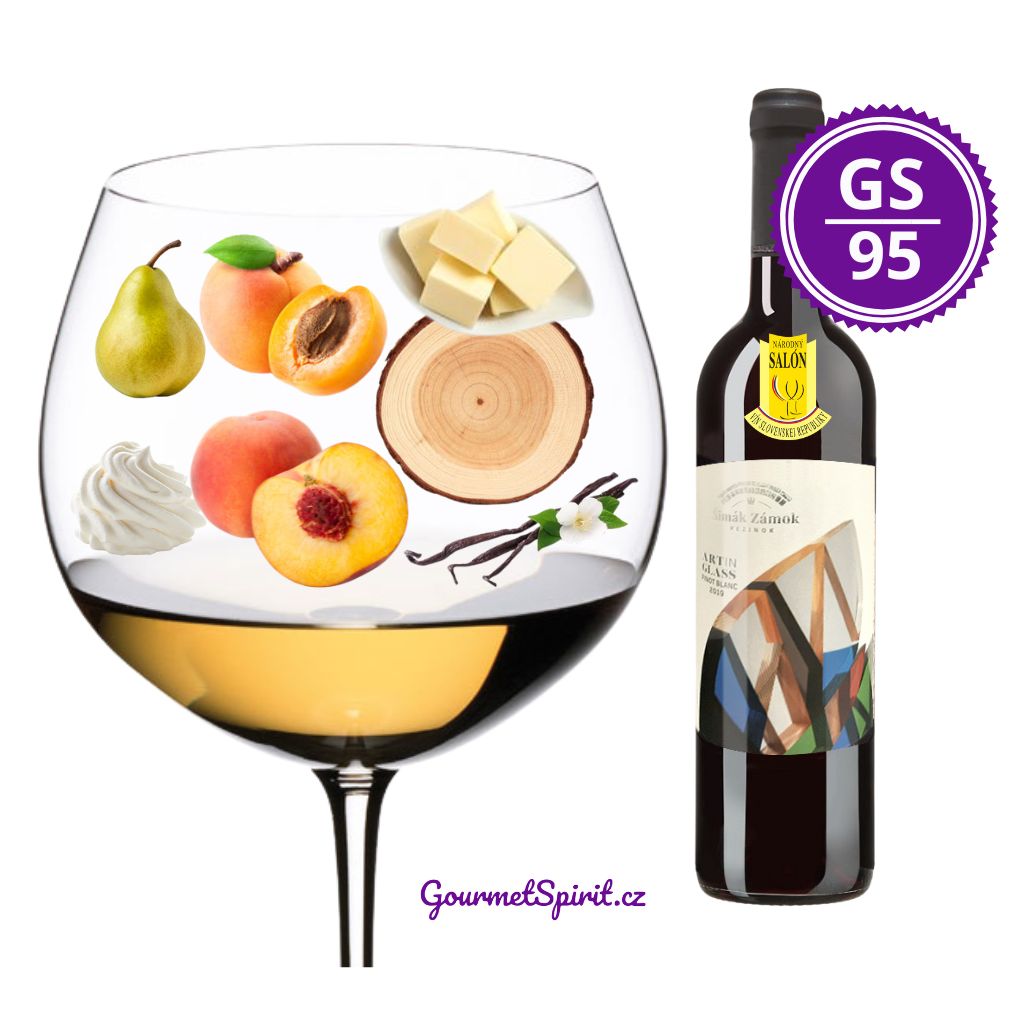 Art in Glass Pinot Blanc 2019 - Šimák Zámocké vinárstvo Pezinok