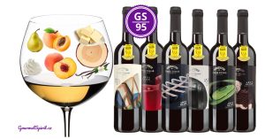 Art in Glass Pinot Blanc 2019 Kolekce 6ks s různou etiketou