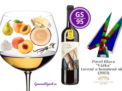 Pinot Blanc 2019 Art in Glass - Pavel Hlava (ČR) - Vážka