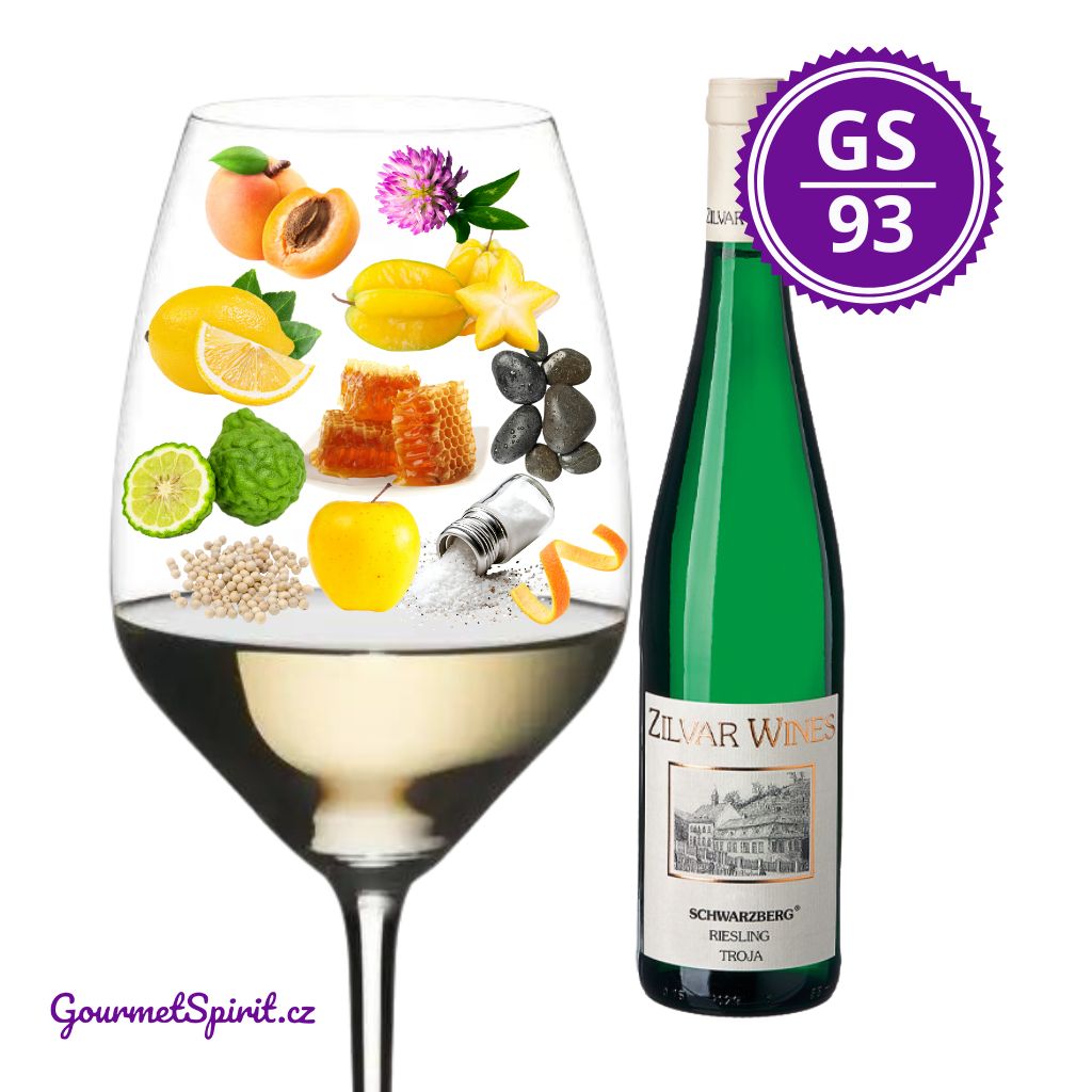 Zilvar Riesling Schwarzberg suchý 2022 na Gourmetspirit.cz