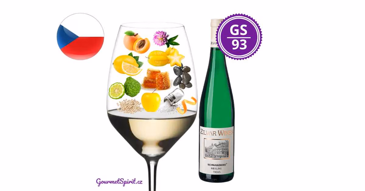 Zilvar Riesling Schwarzberg suchý 2022 na Gourmetspirit.cz