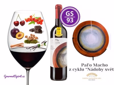 Frankovka Pinot Noir Art in Glass - Palo Macho Z cyklu světla