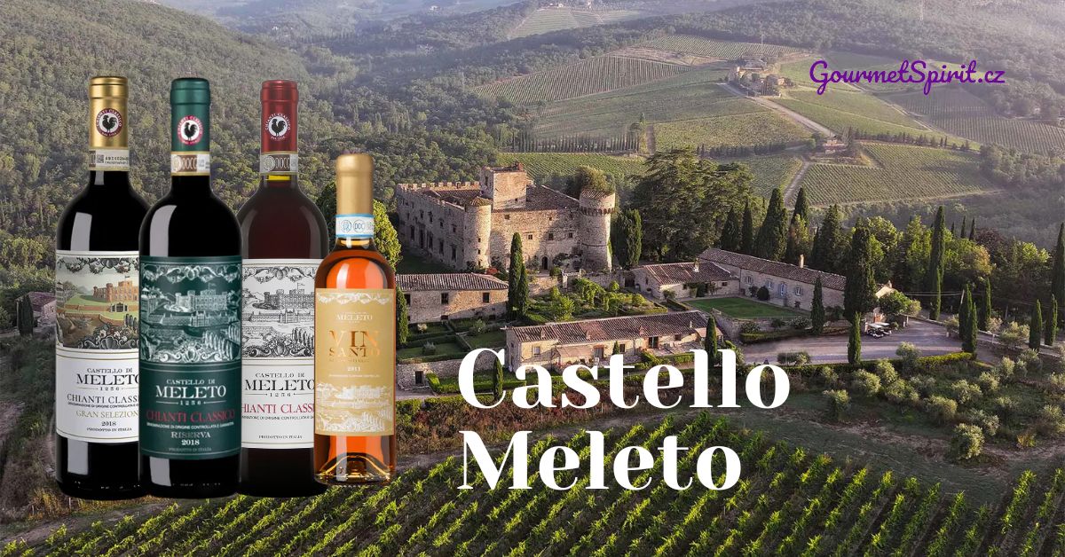 Castello Meleto víno Chianti Classico na GourmeSpirit.cz