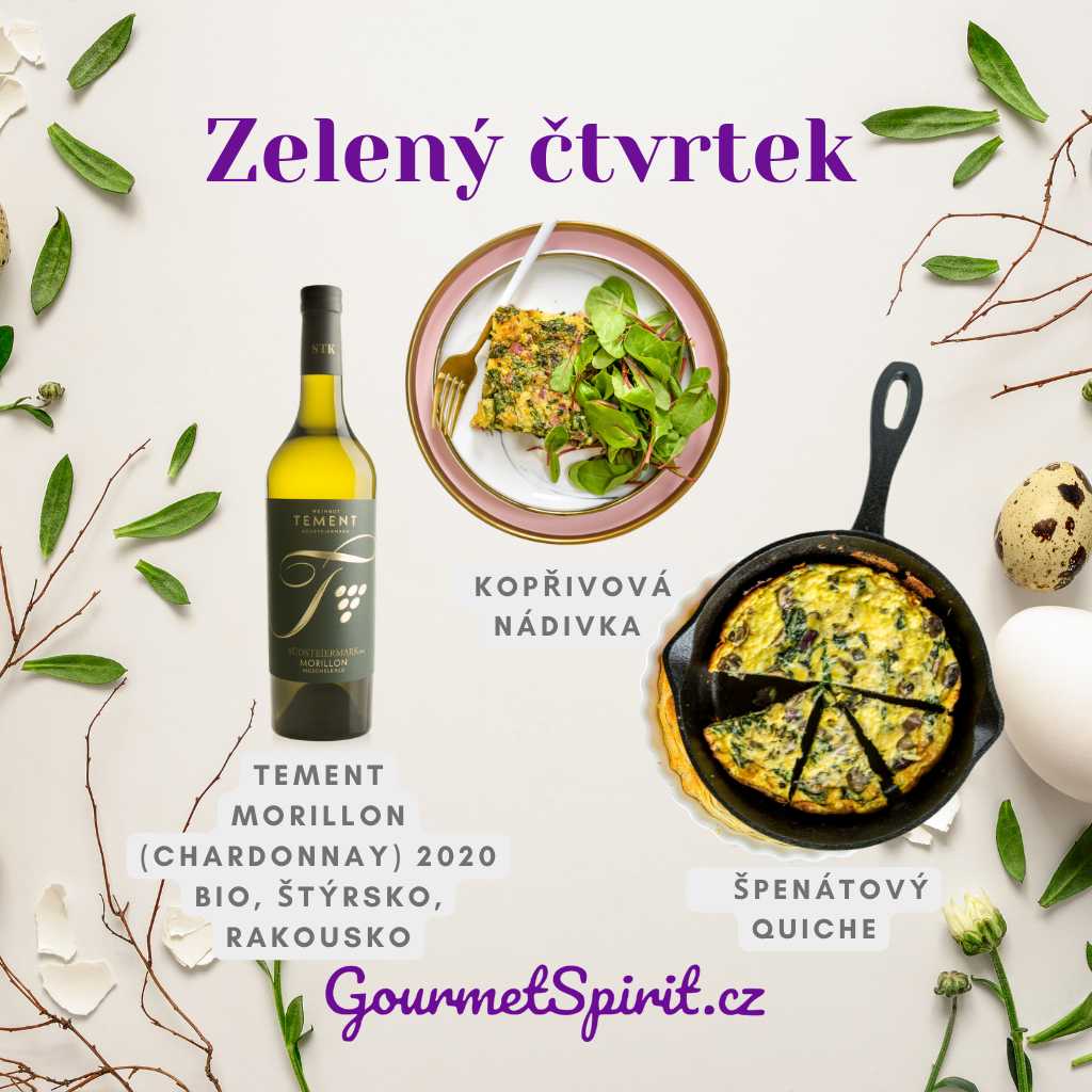 Zelený čtvrtek - Chardonnay a nádivka