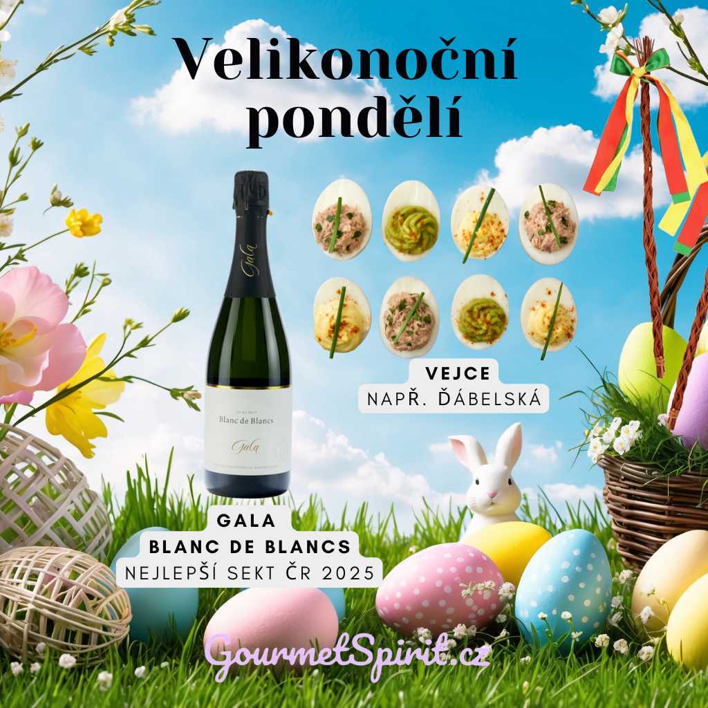 Velikonoční pondělí - sekt a vejce