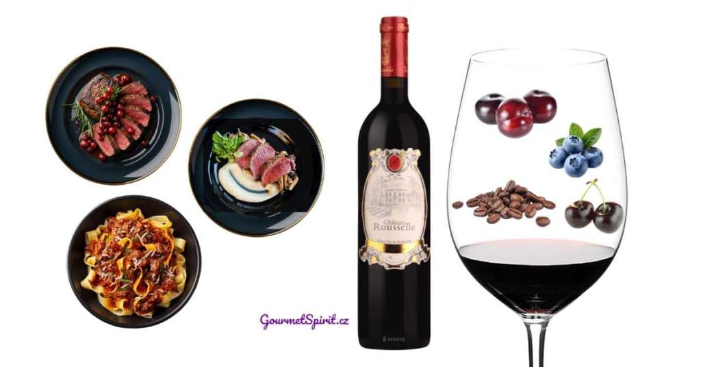 Chateau Rouselle Prestige | Párování se zvěřinou | GourmetSpirit.cz